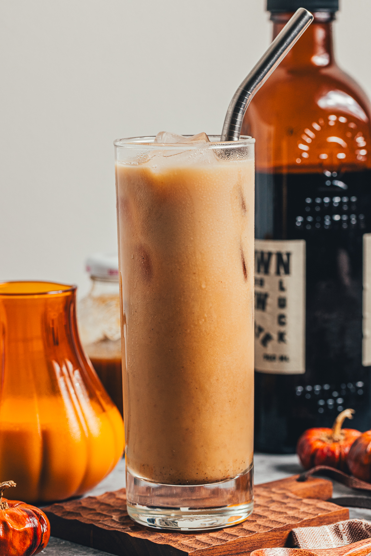 Spiced Pumpkin Cold Brew Latte